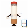 Adult Size Cigarette Lightweight Mascot Costume For Halloween Party