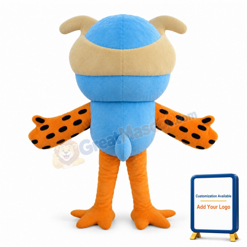 Hoot the Owl Mascot Adult Costume