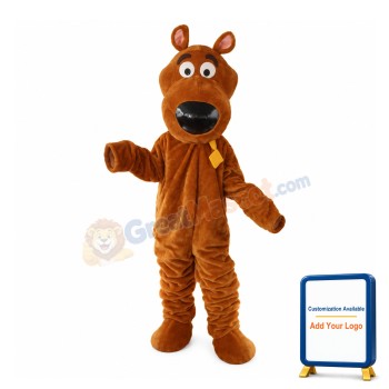 Adventurous Great Dane Scooby Doo Mascot Costume