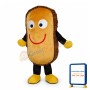 Deluxe Cartoon Basic Cupcake Lightweight Mascot Costume 