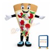 Lightweight Cartoon Triangle Vegetable Pizza Mascot Adult Costume