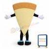 Lightweight Cartoon Triangle Vegetable Pizza Mascot Adult Costume