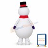 Mr. Snowman Mascot Costume
