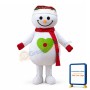 Christmas Snowman Mascot Costume For Adult