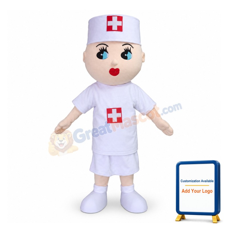 Nurse Mascot Costume