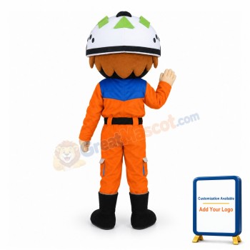 Fireman Mascot Costume