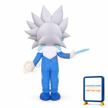 MOBA End Game Character Blue Mascot Costume