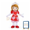 Beautiful Princess Sofia In Red Dress Mascot Costume