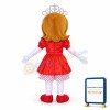 Beautiful Princess Sofia In Red Dress Mascot Costume
