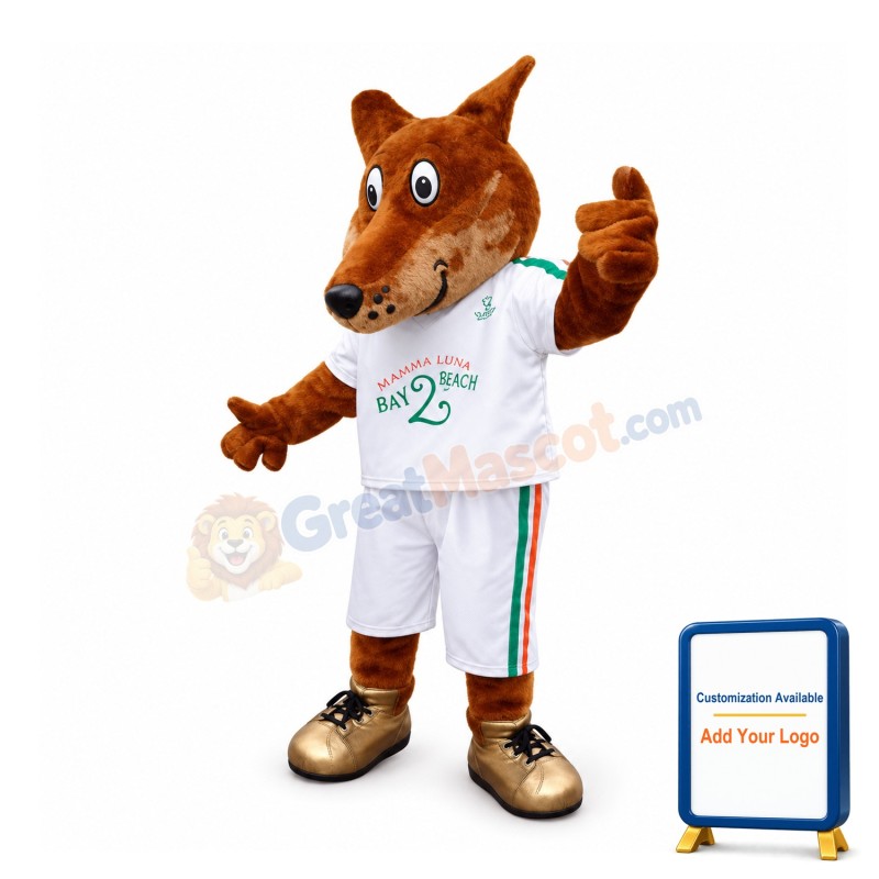 Sport Fox Mascot Costume