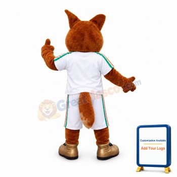 Sport Fox Mascot Costume