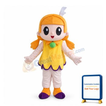 Cute Girl Mascot Costume