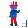 American Man Mascot Costume