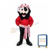 Red Pirate Mascot Costume