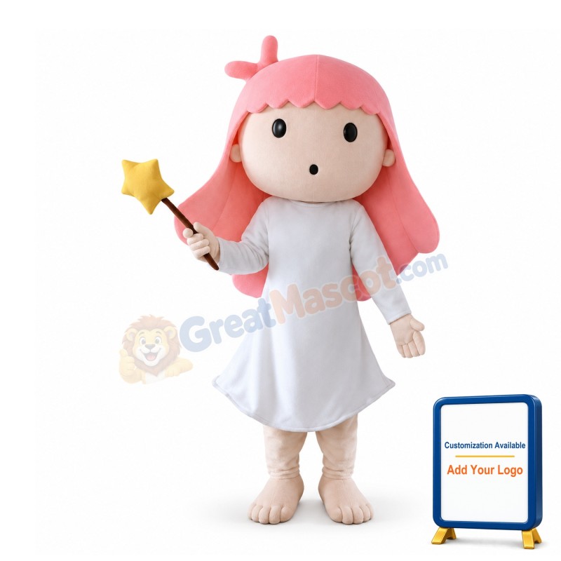 Sweet Angel Girl Mascot Costume