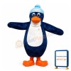 Cute Penguin In Blue Hat Mascot Adult Costume