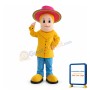 Smiling Girl With Pink Hat Mascot Costume