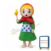 Little Match Girl Mascot Costume