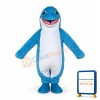 Cute Blue Dolphin Mascot Costume