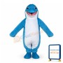 Cute Blue Dolphin Mascot Costume