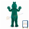 Cartoon Green Crocodile Mascot Adult Costume