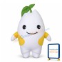 Adult White Radish Cartoon Lightweight Mascot Costume
