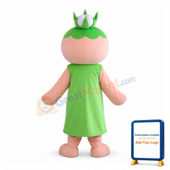 Lovely Cotton Boy Cartoon Mascot Costume