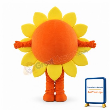 Cartoon Sunflower Mascot Costume