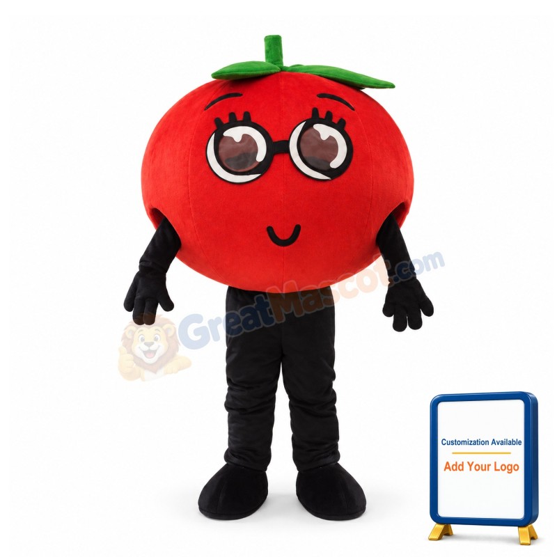 Cartoon Apple Lightweight Mascot Costume