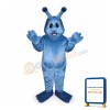 Adult Cartoon Blue Snail Mascot Costume