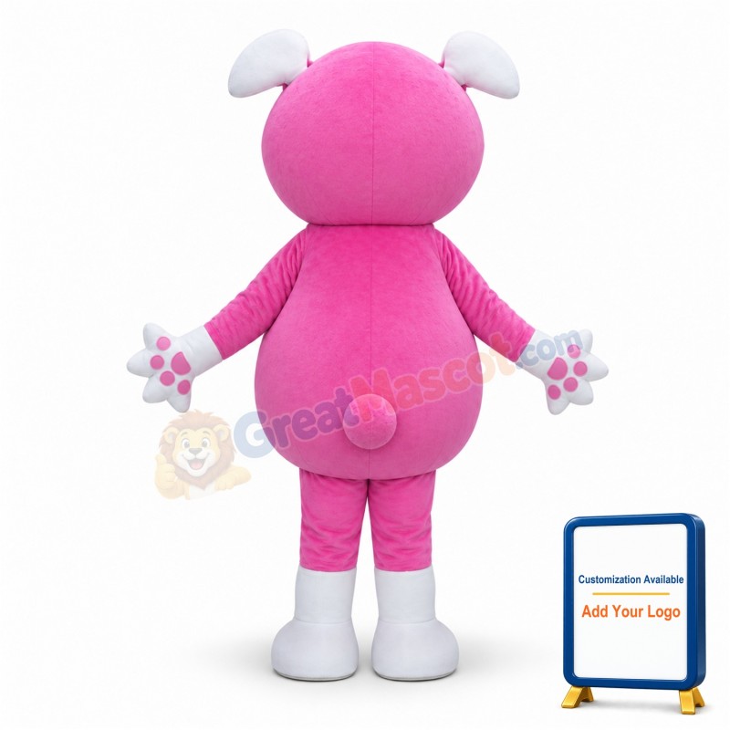 Cute Cartoon Girl Mascot Adult Costume