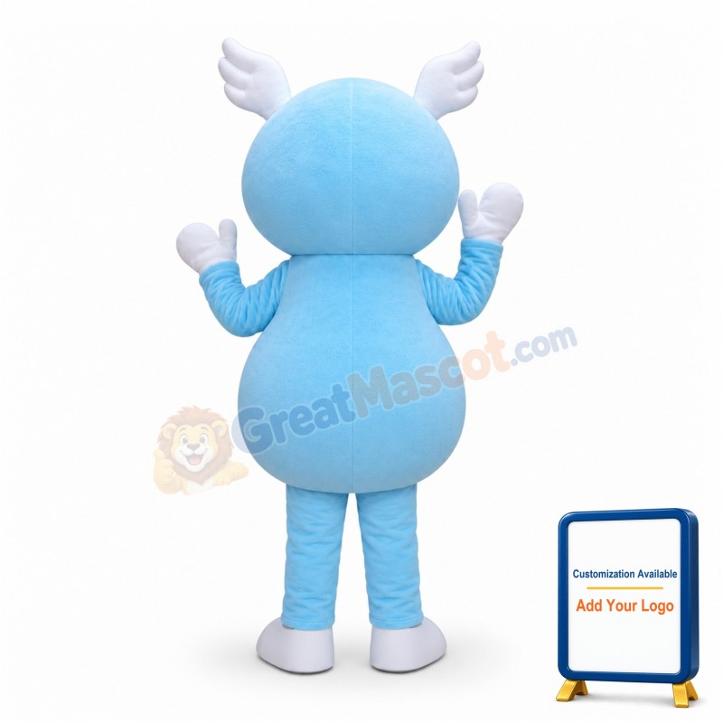 Cute Cartoon Boy Mascot Adult Costume