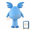 Cute Cartoon Blue Elf Lightweight Mascot Adult Costume