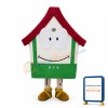 Cartoon House Lightweight Mascot Adult Costume