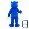 Customized Dark Blue Bear Mascot Adult Costume