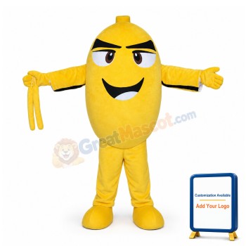 Huge Cartoon Lemon Lightweight Mascot Adult Costume