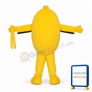 Huge Cartoon Lemon Lightweight Mascot Adult Costume