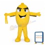 Huge Cartoon Lemon Lightweight Mascot Adult Costume