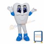 Cartoon Tooth Mascot Adult Costume