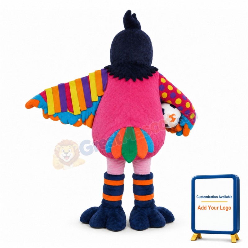Colorful Bird Lightweight Mascot Costume
