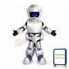 Silver Robot Mascot Costume