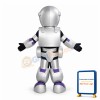 Silver Robot Mascot Costume