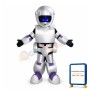 Silver Robot Mascot Costume
