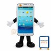Samsung Cellular Phone Lightweight Mascot Costume