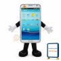 Samsung Cellular Phone Lightweight Mascot Costume