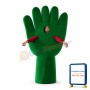 Deluxe Green Hand Lightweight Mascot Costume For Adult
