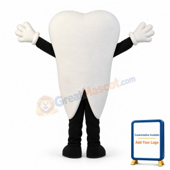Cartoon Tooth Lightweight Mascot Costume For Adult