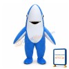 Blue Shark Mascot Adult Costume