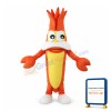 Cartoon Old Mantis Shrimp Cartoon Mascot Adult Costume