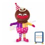 Clown Gingerbread Man Mascot Costume